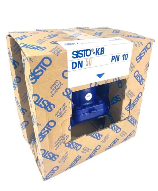 KSB SISTO-KB DN50 PN10 valvola a membrana - inutilizzata/IMBALLO ORIGINALE -