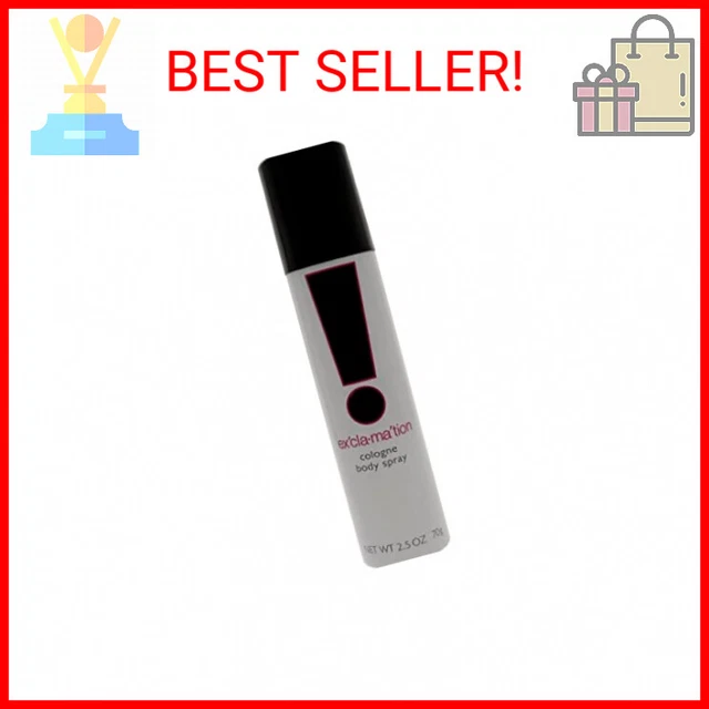 Exclamation Cologne Spray, Vegan Formula, Body Spray, Floral Scent, Spicy Kick,