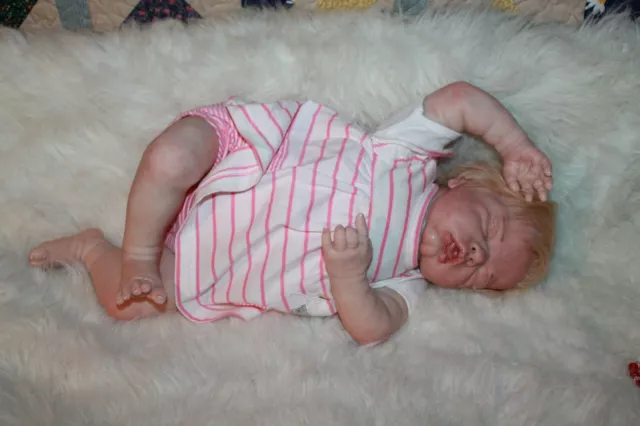 Reborn doll Celeste, by Cindy Musgrove, reborn by artist Linda Wiseman