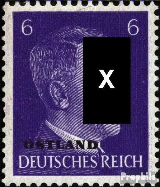Briefmarken Ostland (Dt.Bes.2.WK.) 1941 Mi 5 gestempelt