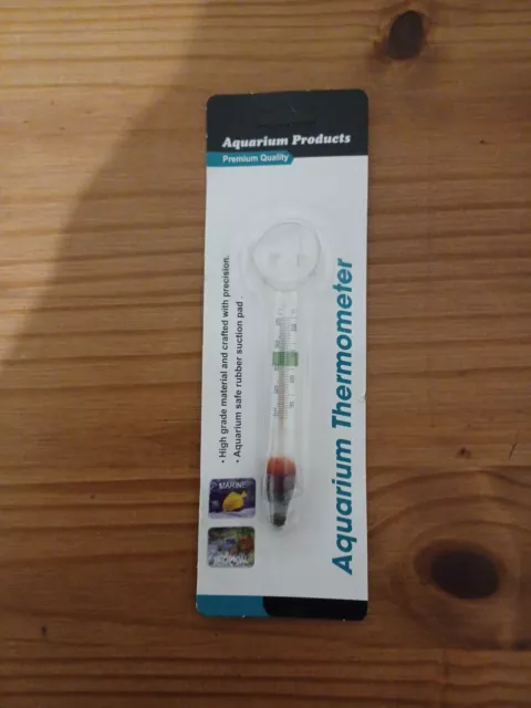 Thermomètre Aquarium Avec Ventouse 11 cm de 0 a 40 degrés