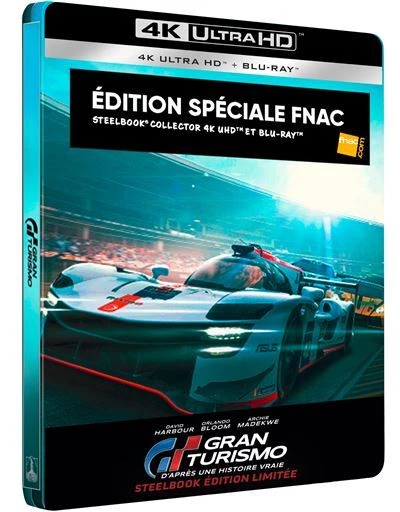 Gran Turismo 4K Uhd + Blu-Ray Steelbook Special Fnac [France]