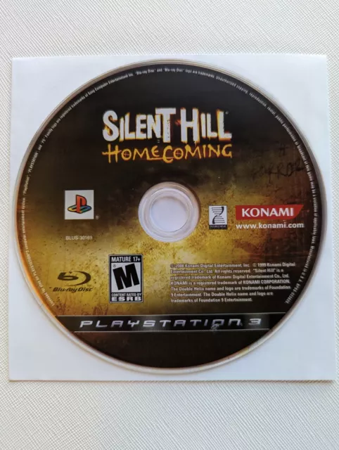 Silent Hill: Homecoming (Sony PlayStation 3, 2008) PS3 Disc Only - tested