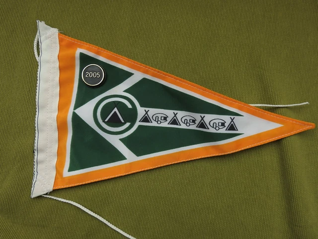German Deutscher Camping Club (DCC) Campingsportstander Pennant Wimpel (2005)