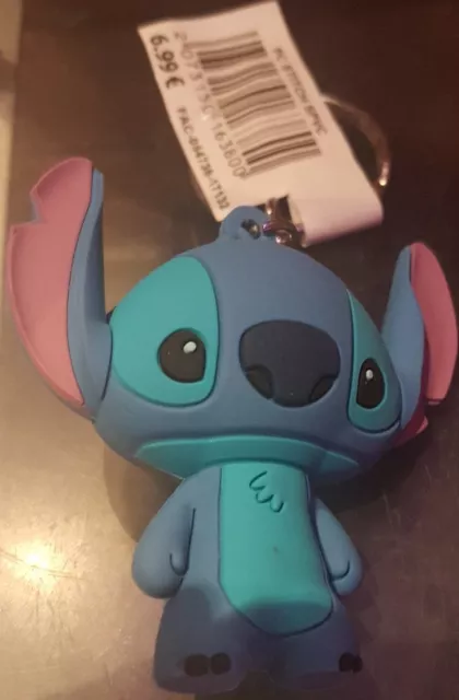 Porte-Clés / Keychain / Schlüsselbund / Llavero Disneyland Paris STITCH PVC