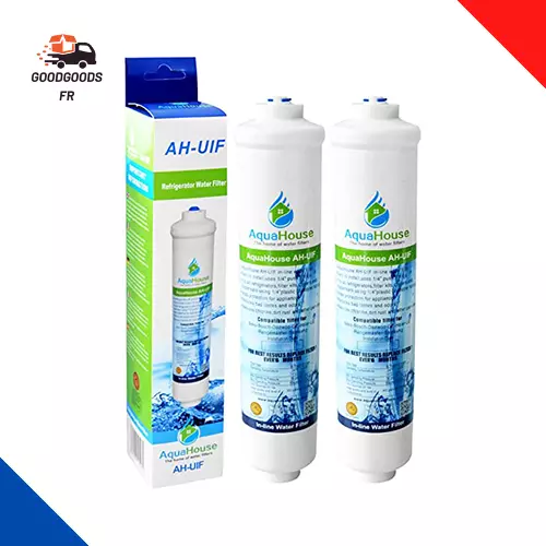 2X Aquahouse AH-UIF Compatible Filtre À Eau Pour Réfrigérateur Samsung