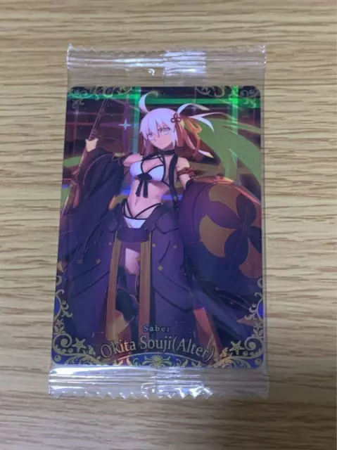 Okita Souji Saber Fate Grand Order FGO Wafer Card Vol. 11 SR28