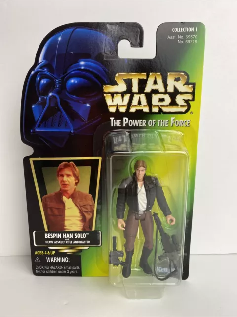 Kenner Star Wars The Power Of The Force Bespin Han Solo Action Figure