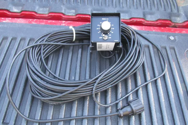 Miller RHC-14 Remote Hand Control 125' Lead Cord & Plug Welder Tig Mig  Welding