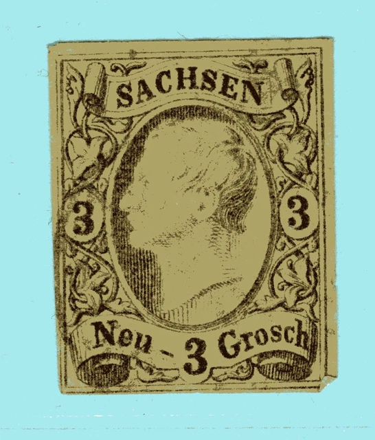 Sachsen Mi 11 (N474)  gestempelt, ungeprüft
