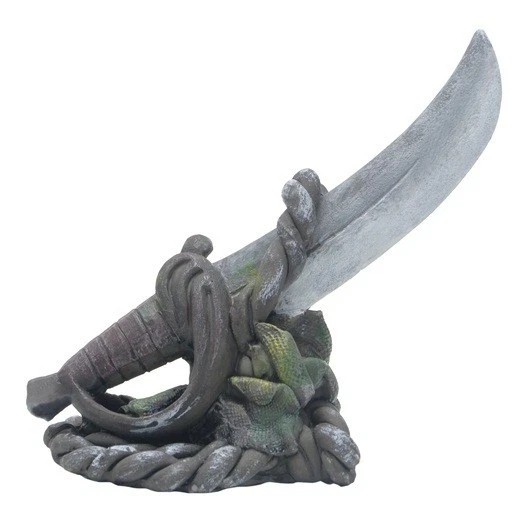 Marina Dagger Aquarium Ornament  Deccorarion Large  # 12181