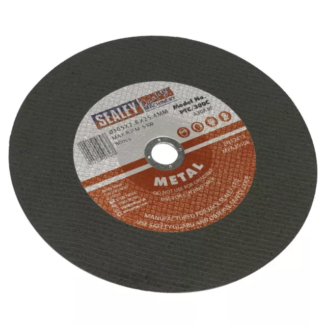 Sealey Cutting Disc 305 x 2.8mm 25.4mm Bore PTC/300C