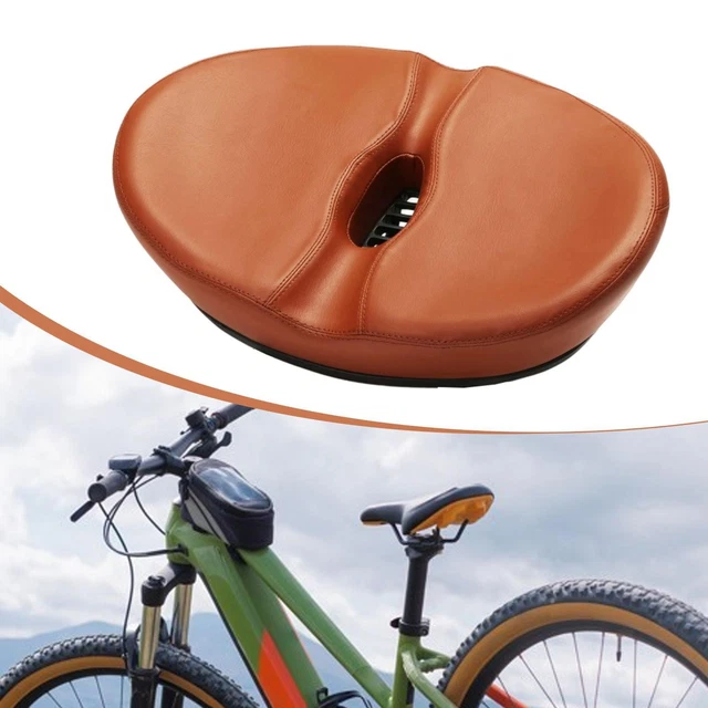 Selle Vélo Ville Iscaselle Vintage – Confortable, Cuir Noir