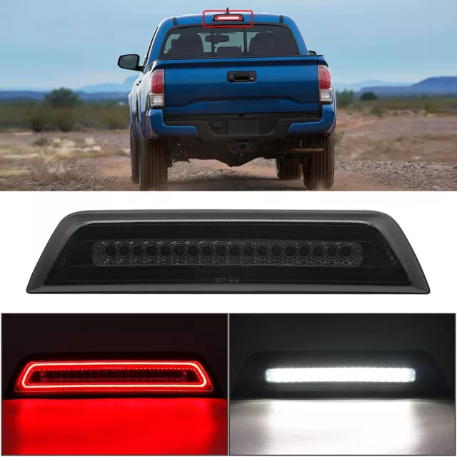 F1 Style LED 3rd Third Tail Brake Light Cargo Lamp For 2016-2021 Toyota Tacoma