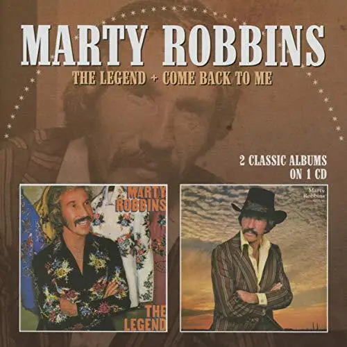 Marty Robbins Legend / Come Back To Me CD MRLL12 NEW