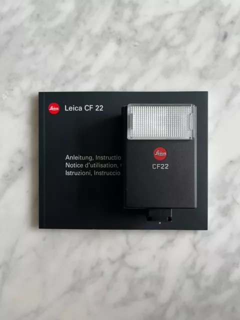 Leica CF22 Shoe Mount Flash, Mint Condition Never Used