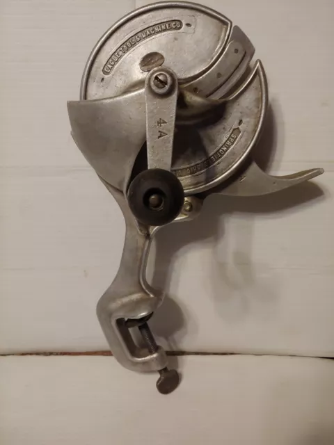 Vtg Eagle Machine Co Meat Slicer Made In USA Hand Crank Cast Aluminum Sharp! Vtg Eagle Machine Co Meat Slicer Made In USA Hand Crank Cast Aluminum Sharp!