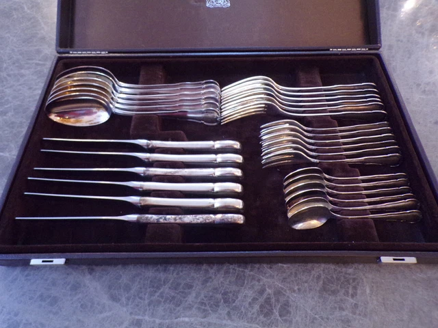 Tafelbesteck-Set 30 Teile Für 6 Personen – Titan-Beschichtung, Regenbogenfarben – Spülmaschinenfest