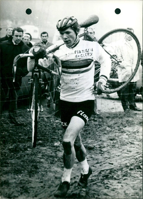 Cyclocross Eddie de Vlaeminck - Vintage Photograph 3715931