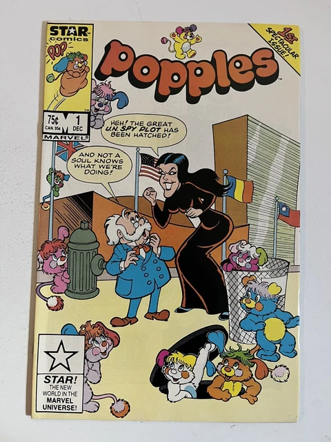 Popples #1 (Marvel) Star Comics 1986 (12/05)