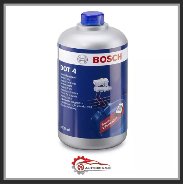 Olio Liquido Fluido Per Freni Dot 4 Bosch Da 1 Litro
