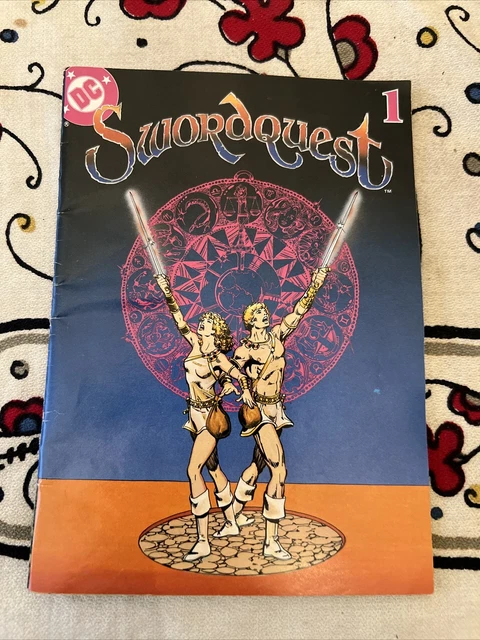 Swordquest 1 Mini Comic Book DC Comics Fantasy Atari Earthworld Used 1982