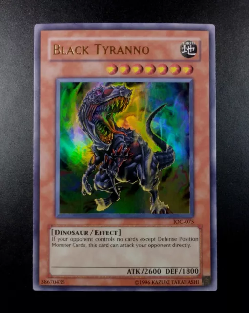 Yugioh 2004 | Black Tyranno | Ioc-075 | North American | Near Mint