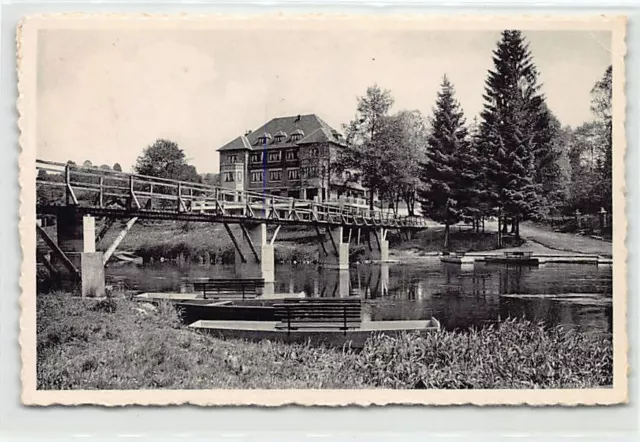 Belgique - CHINY sur SEMOIS (Prov. Lux.) Embarcadère et Hôtel Aux Comtes de Chin