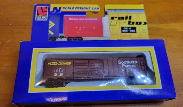 Rare Wagon Marchandise Us Ech. N 1/160 Life Like Trains
