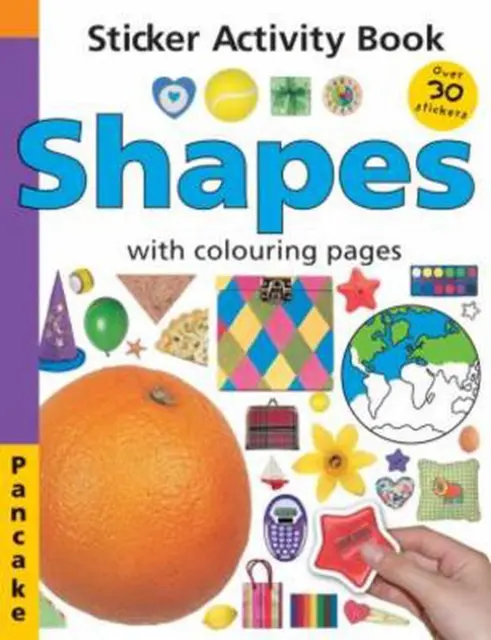 Shapes: Pancake Sticker Activity by Roger Priddy (English) Paperback Book