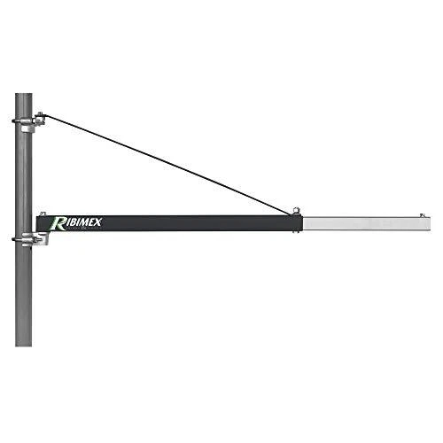 Ribimex PP120 Supporto a bandiera per paranco 1,10 m