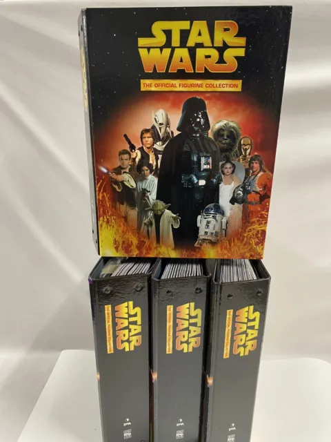 Star Wars Magazines Official Figurine Collection Full Set 1 - 60 in 4 Binders