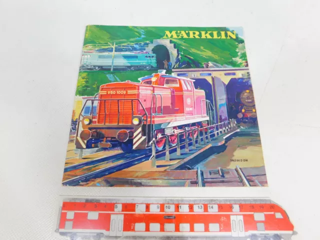 CD446-0,5# Märklin H0 Katalog 1963/64 D DM ohne Gutschein, sehr gut