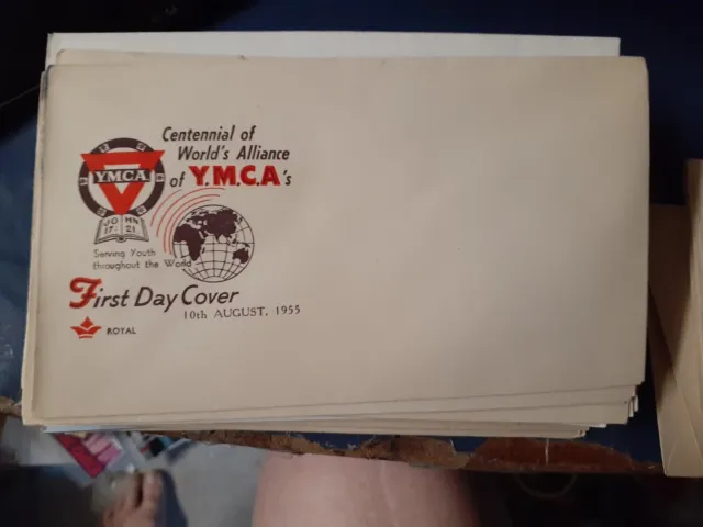 Australia First Day Cover FDC Royal private issue 1955 YMCA