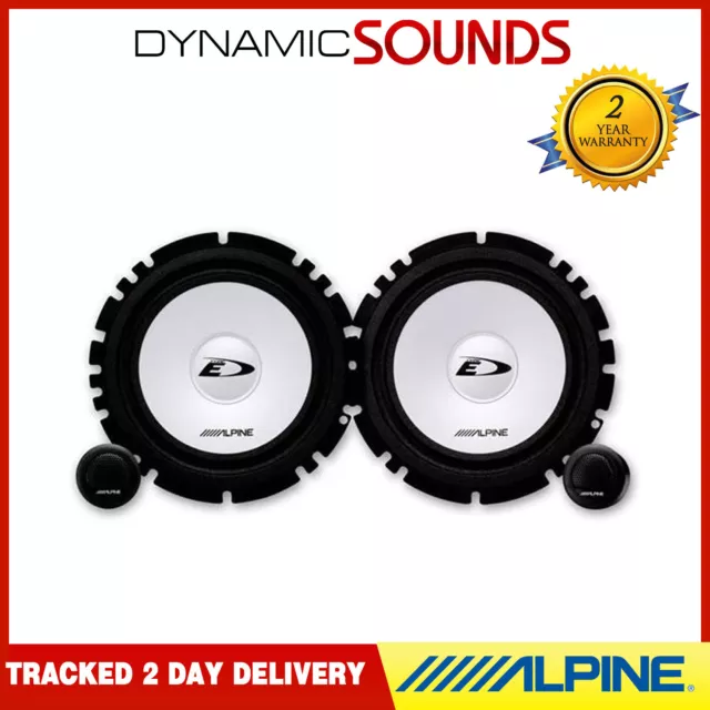 Alpine SXE-1750S 6-1/2"(16.5cm) Component 2-Way Car Speaker Kit 280W