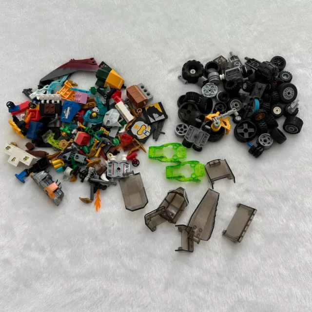 Lego Building Bulk Mix Lot Various Rare Building Black Pieces Wheels Accessories