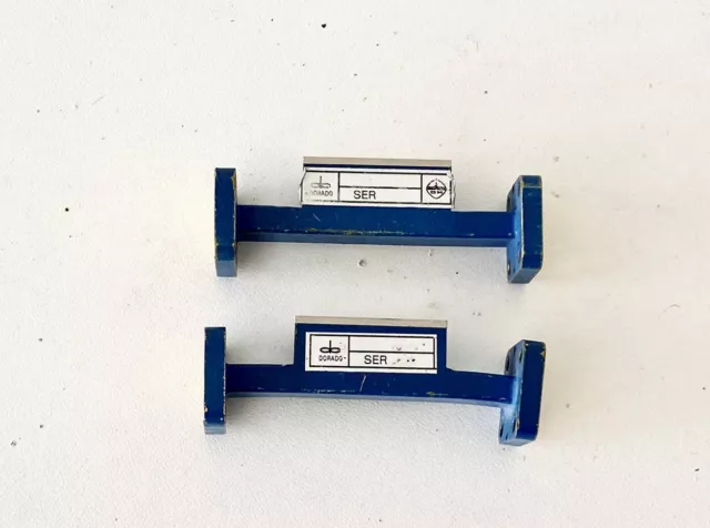 wr-28 wr28 Waveguide Fixed Attenuator Dorado LOT OF 2