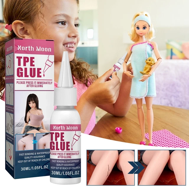 Doll Repair Glue Solid Doll Crack Seamless Repair Glue Transparent Waterproof
