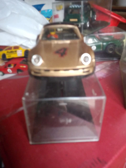 Scalextric ancien  Slot car Porsche 911 Turbo #4 -  1/32  testée ok