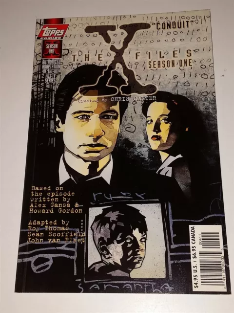X-Files Season One 1 Conduit Topps Comics Carter Gordon Thomas Tpb (Paperback)