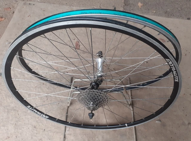 Ruote Bici Complete 28x1.75 - Cerchio Alluminio, Copertone, Camera D'Aria, Per City Bike E Olandesi - Foto 4