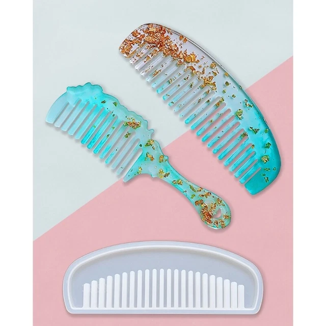DIY Crafts Moulds Home Table Decorations Comb Shaped Silicone DIY Ornaments Mold