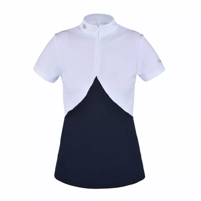 Kingsland Damen Turniershirt Alya blau/weiß