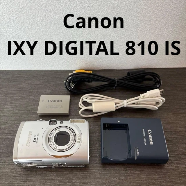 【美品・動作確認済】Canon IXY Digital 810IS CANON IXY DIGITAL 810 IS オークション比較 - 価格.com