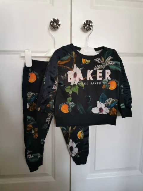 Baby Girl Ted Baker Tracksuit 18-24 Months
