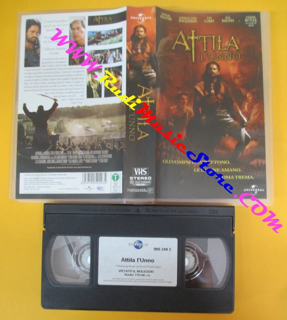VHS*FILM ATTILA L'UNNO 2002 Gerard Butler UNIVERSAL 749052493U 01 (F199