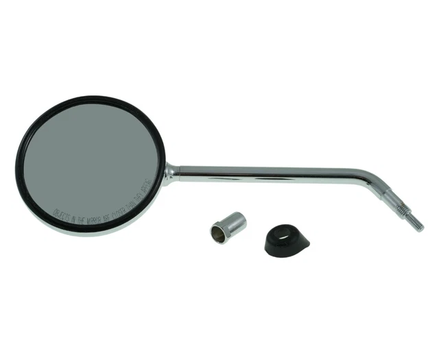 Rétroviseur FAR rond, chromé gauche pour Vespa LX, LXV 50 125 150, Piaggio Liber