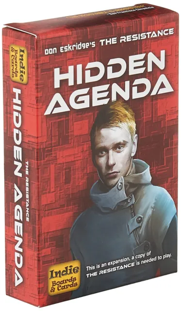 (3)-The Resistance: Hidden Agenda Expansion (US IMPORT) ACC NEW
