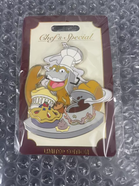 Disney MOG WDI Chef Cook Bouche Beauty Beast Pin LE 300 Pin