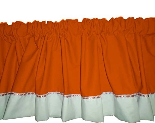 BabyDoll Bedding 530VAL-orange Baby Doll Bedding Regal Window Valance Orange